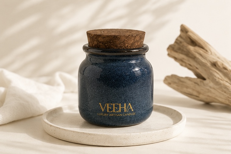 Sapphire Jar — Studio Veeha