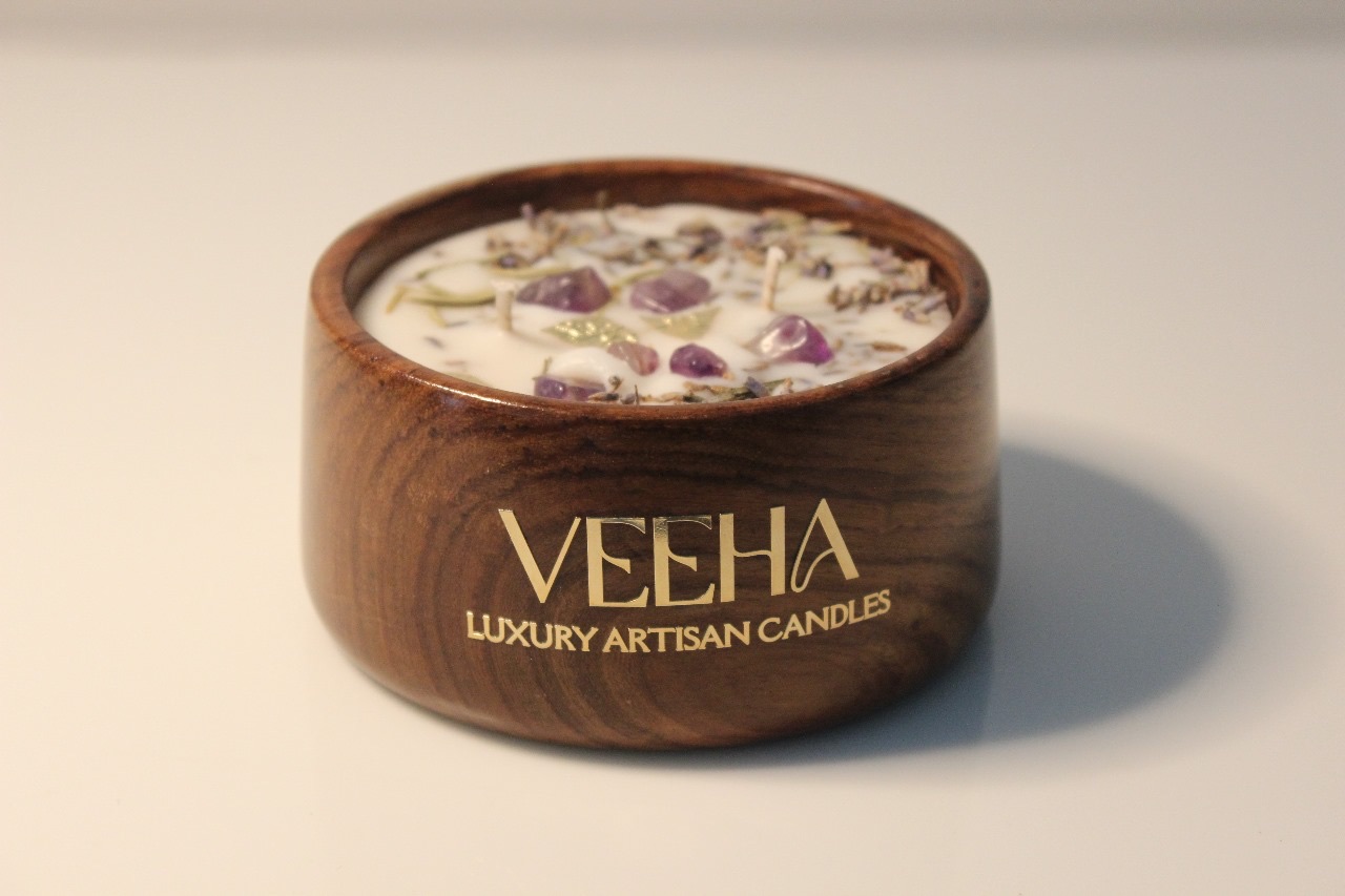 Wooden Bowl – 6-inch Calm — Studio Veeha