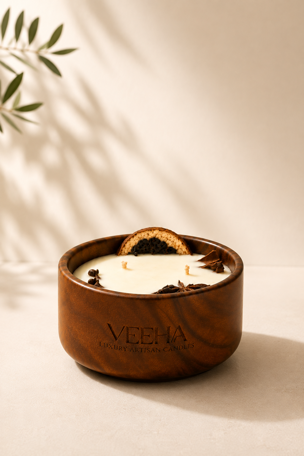Wooden Bowl – 4-inch Autumn — Studio Veeha